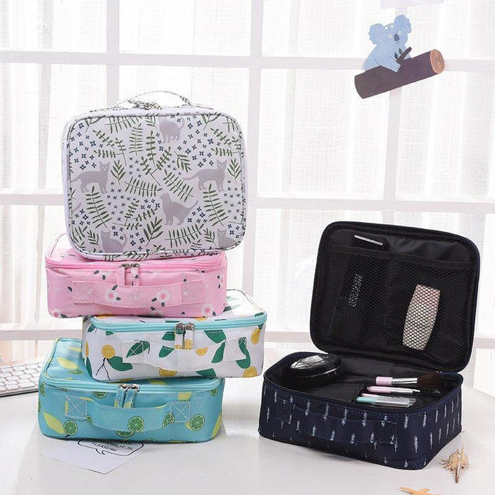 Fresh Style Portable Cosmetic Bag Travel Waterproof Wash Bag - MRSLM