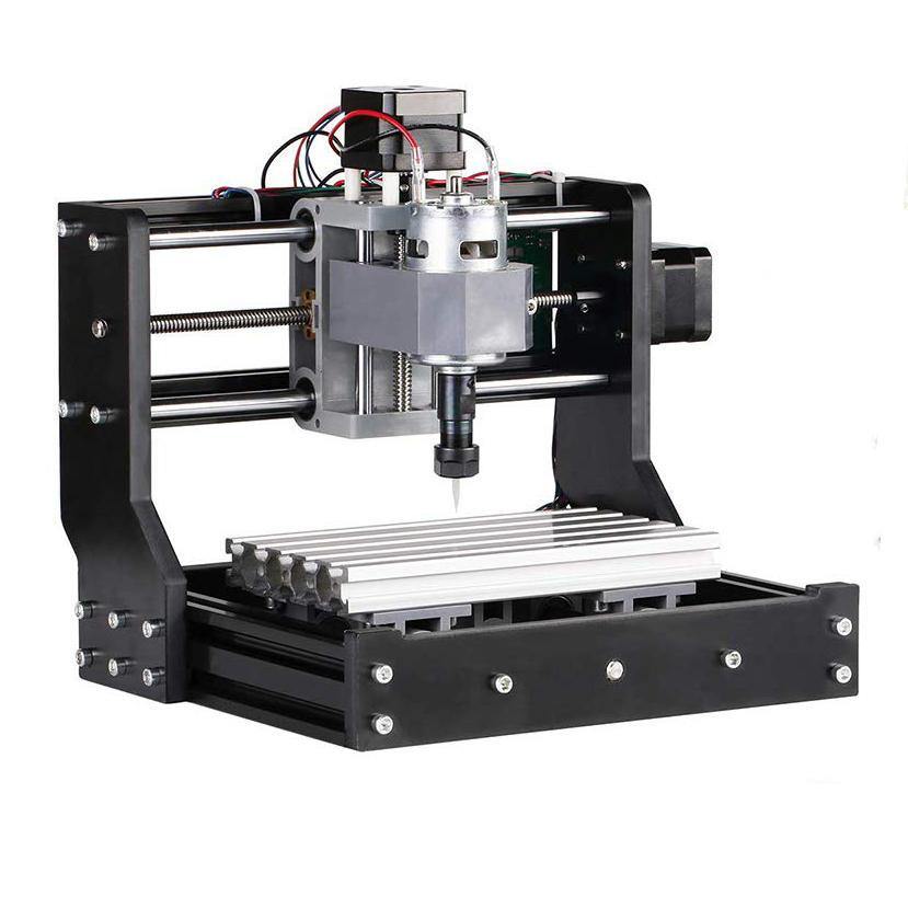 Upgrade Version 1810 GRBL Control Mini DIY CNC Router Standard Spindle Motor Wood Laser Engraving Machine Spindle Motor PCB PVC Milling Engraver Wood Router Engraver - MRSLM