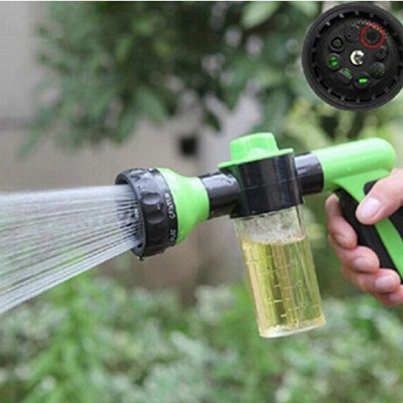 New Water Gun Hose Nozzle Car Wash Garden Watering Spray High Pressure Plant Sprinkler Irrigation Tool - MRSLM