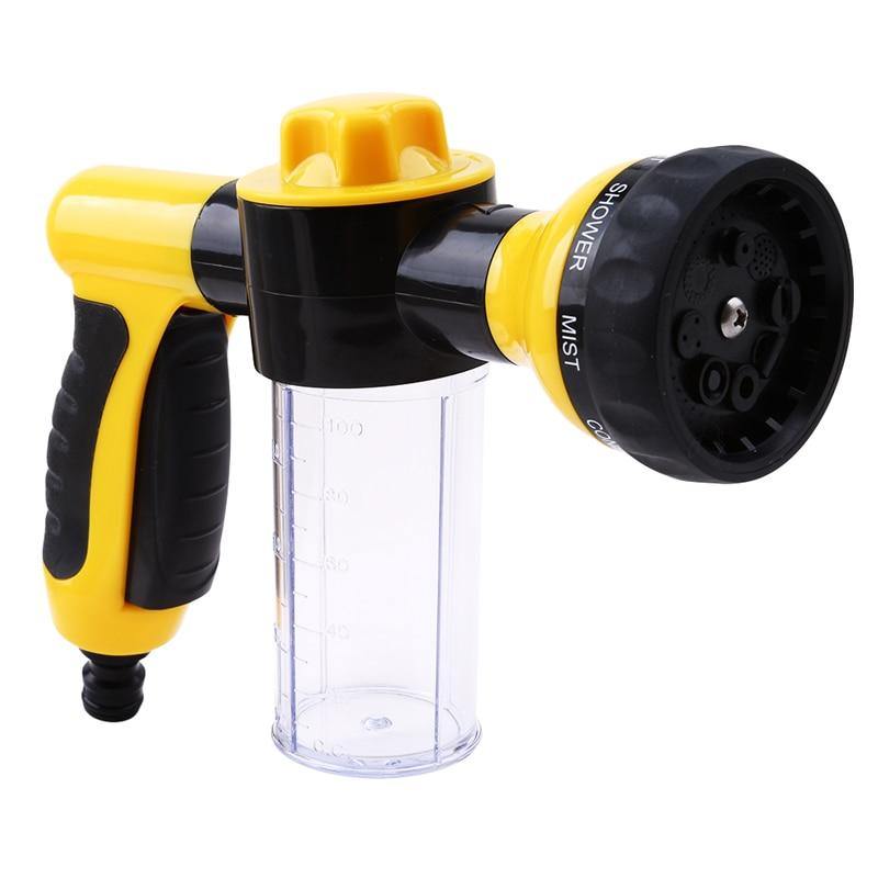 New Water Gun Hose Nozzle Car Wash Garden Watering Spray High Pressure Plant Sprinkler Irrigation Tool - MRSLM