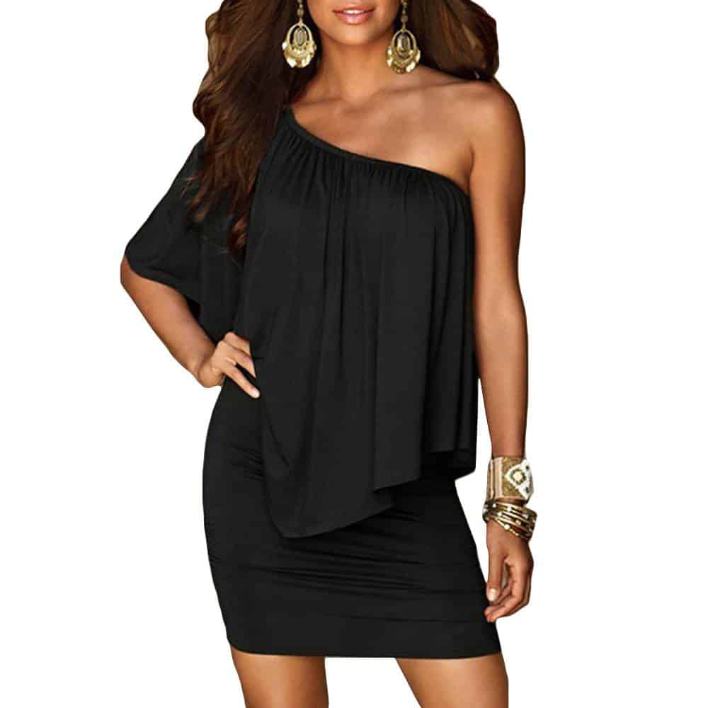 Women's Off Shoulder Mini Dress