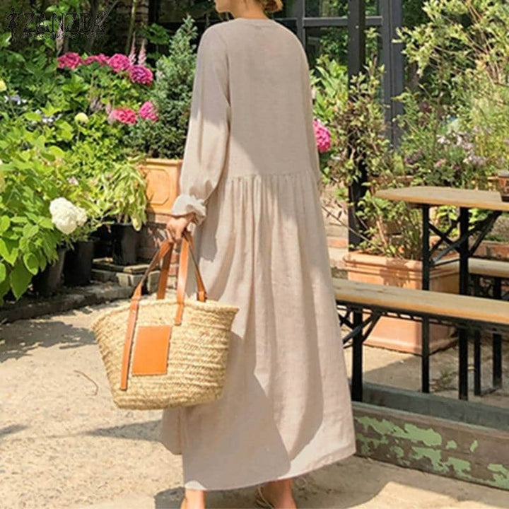 Women's Pure Cotton Maxi Dress