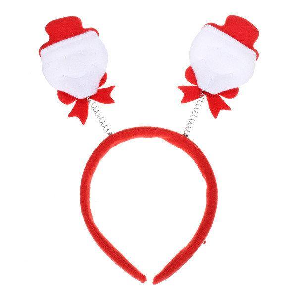 Festival Decor Christmas Headwear Mixed Style Xmas Headbrand Hair Accessory - MRSLM