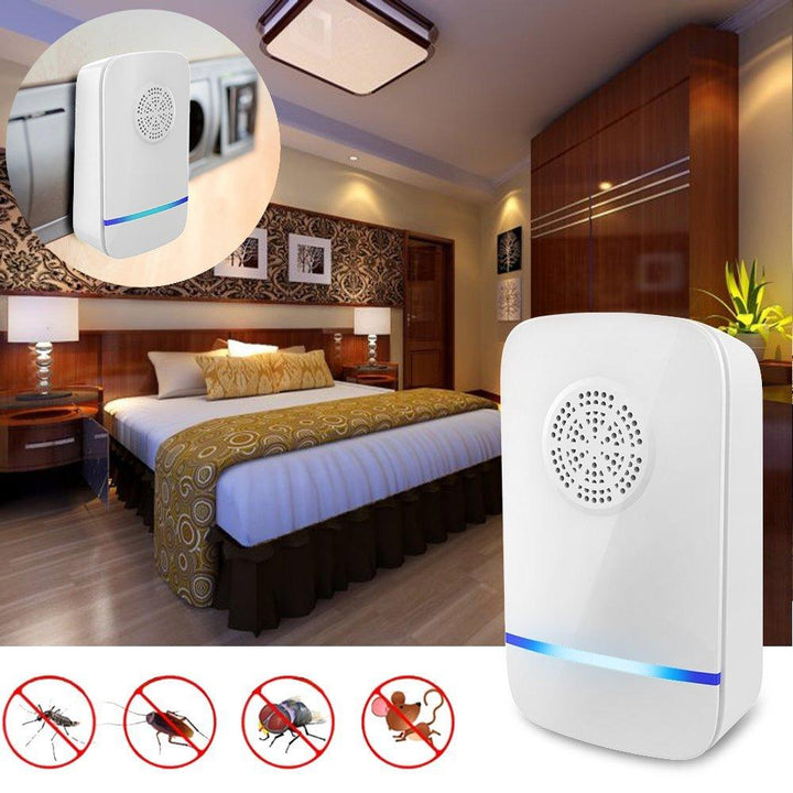 PR-892 Ultrasonic Pest Repeller Electronic Pests Control Repel Mouse Bed Bugs Mosquitoes - MRSLM