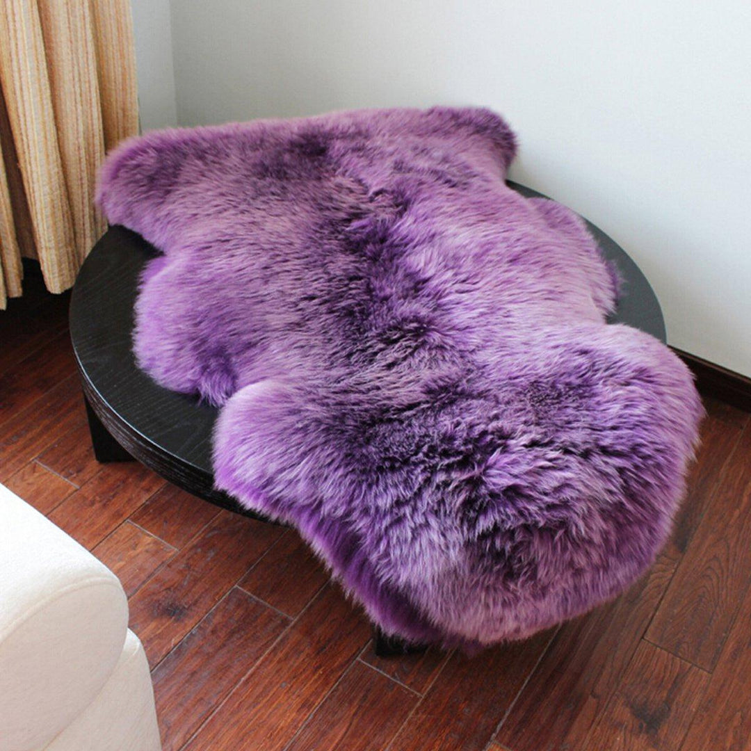 Soft Shaggy Living Room Pad Floor Carpet Fluffy Chair Cover Mat Sofa Cushion For Living Room Home Decor - MRSLM