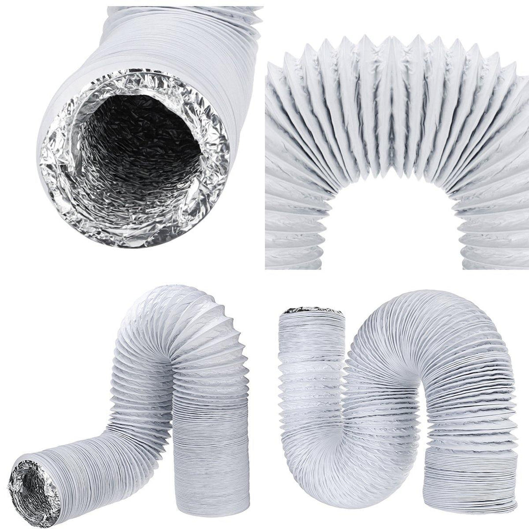 3M 5Inch Exhaust Hose PVC Flexible Ducting Air Conditioner Exhaust Hose Replacement Hose Extend Vent - MRSLM