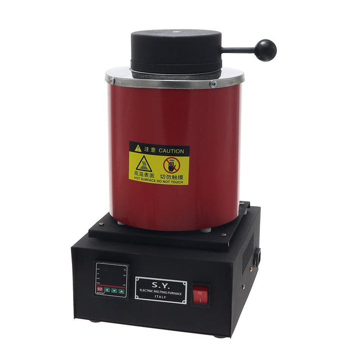 110V/220V 1500W Jewelry Melter High-temperature Small Melting Furnaces With 2kg Graphite Crucible Small Melting Furnace Jewelry Casting Equipment Jewelry Tools - MRSLM