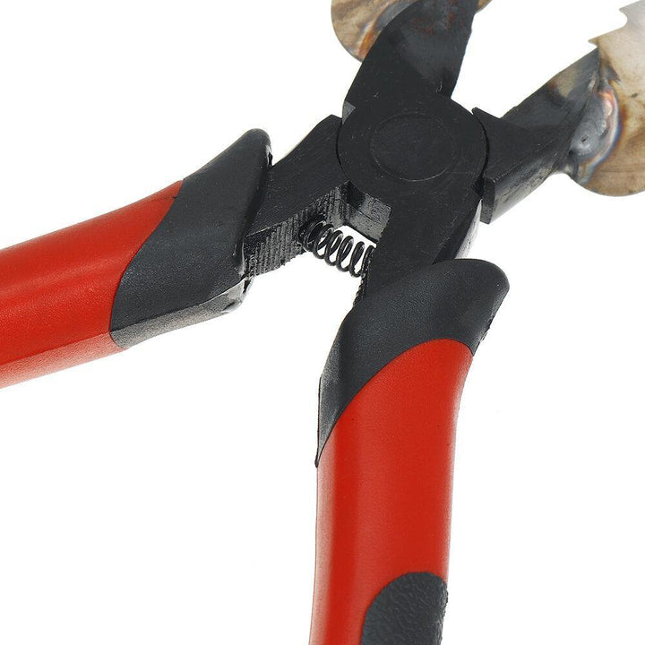 Large Serrated Pliers Black And Red Coloured Pliers - MRSLM