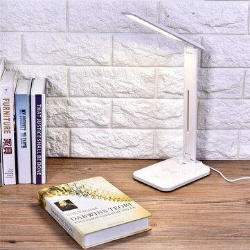 LED Desk Lamp Wireless Phone Fast Charging USB Charger Table Non-slip Lamp Light - MRSLM