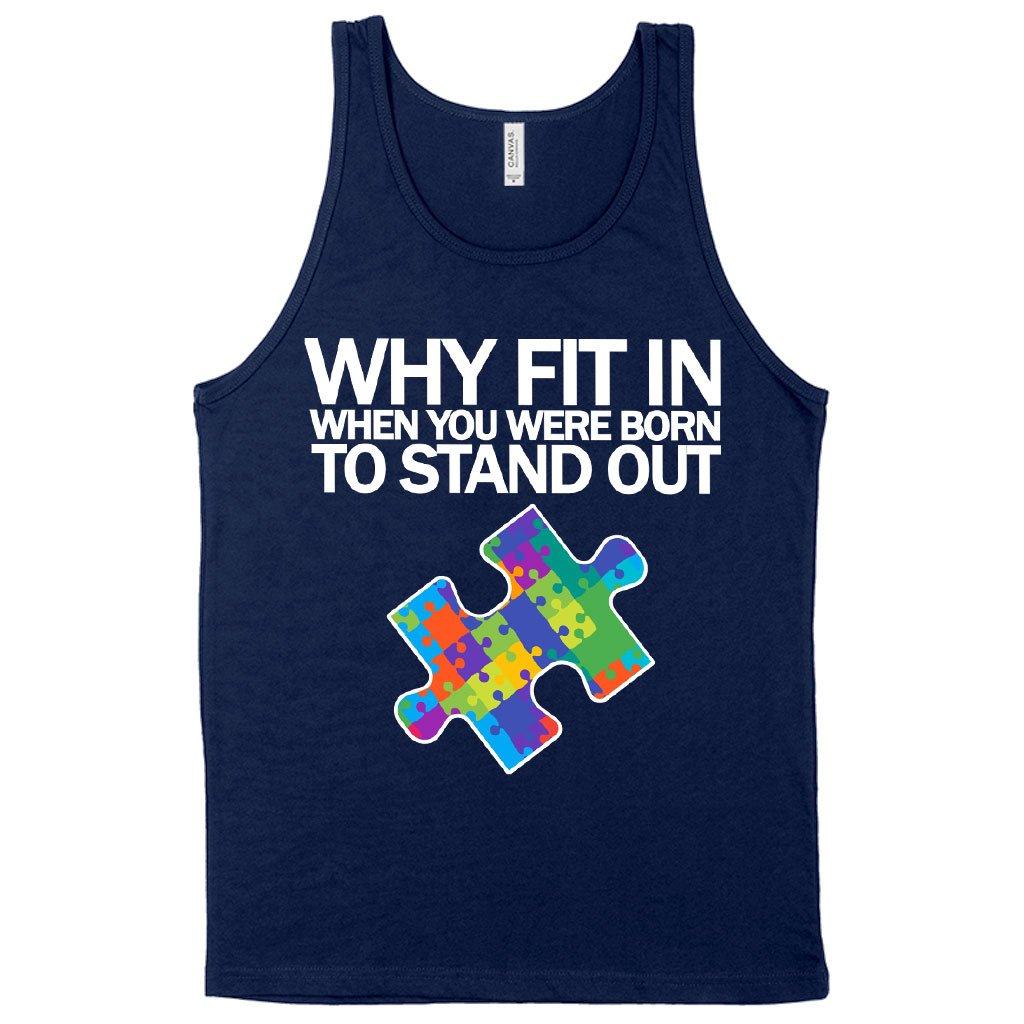 Autism Puzzle Tank - Autism Tank Ideas - Autism Awareness Tank - MRSLM