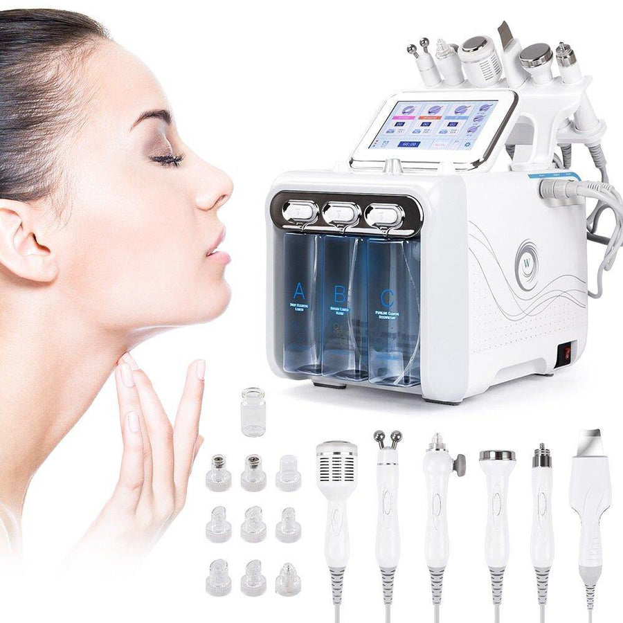 Ultra-micro Oxyhydrogen Small Bubbles Facial Cleansing Oxygen Injection Hydrating Skin Comprehensive Management Beauty Salon Equipment - MRSLM