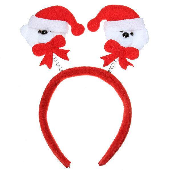 Festival Decor Christmas Headwear Mixed Style Xmas Headbrand Hair Accessory - MRSLM