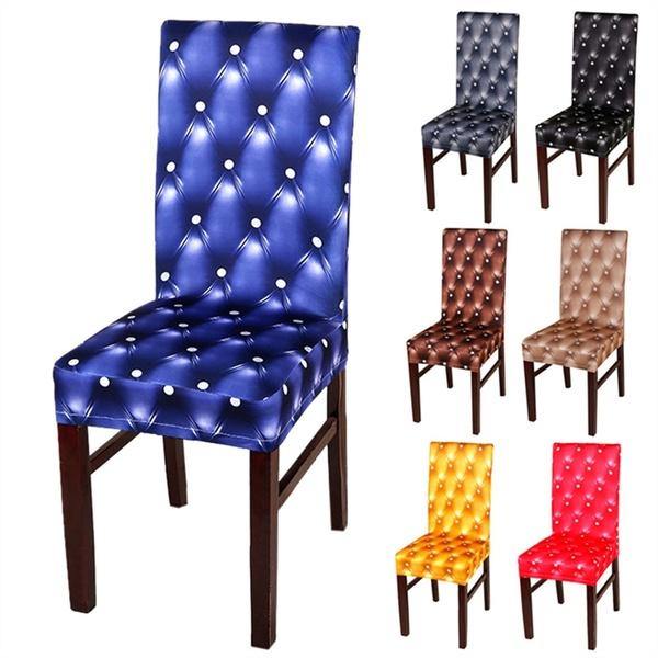 Honana WX-990 Elegant Spandex Elastic Stretch Chair Seat Covers for Party Weddings Decor Dining Room - MRSLM