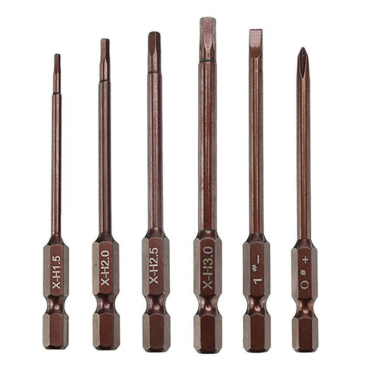 Raitool 6 in 1 Magnetic Hex Screwdriver Portable Repair Tools For TV Watch Camera Computer - MRSLM