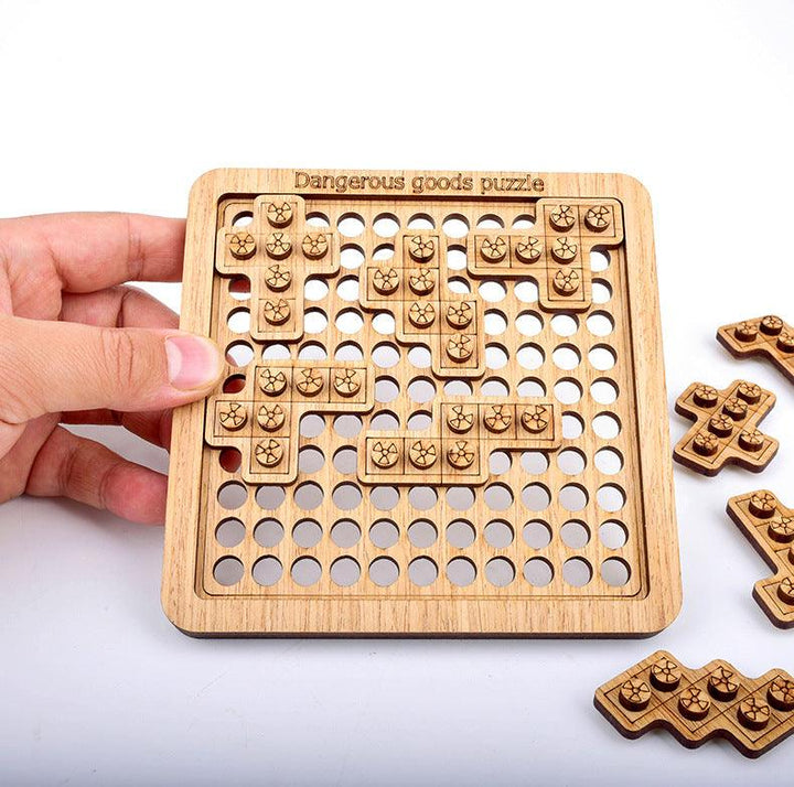 Ultra-difficult Hell Wooden Special-shaped Puzzle - MRSLM