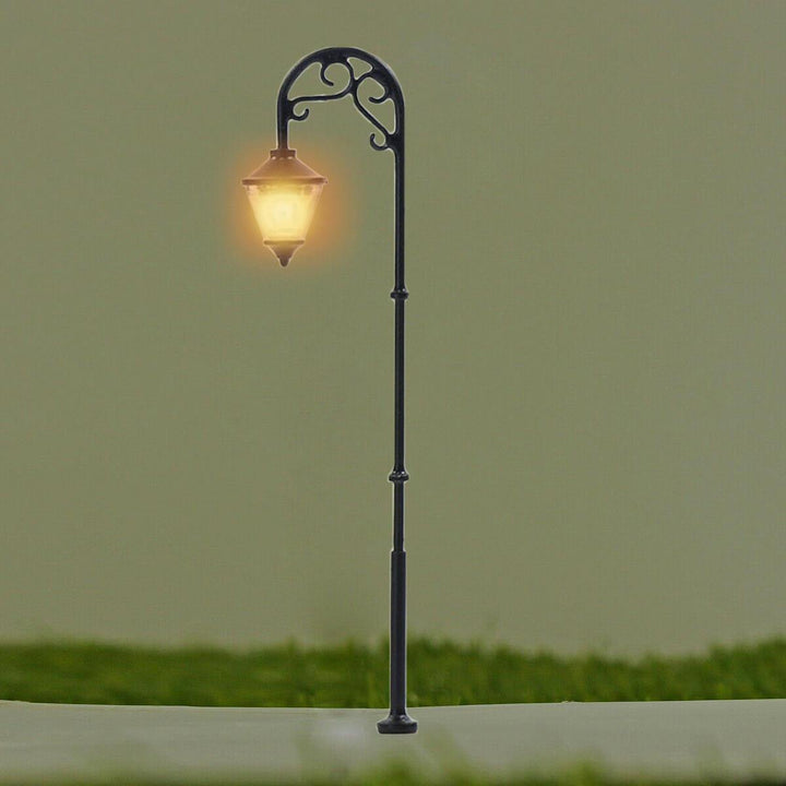 5Pcs Scale 1:87 Model Railway Lamppost Lamps LED Street Garden Train Light - MRSLM