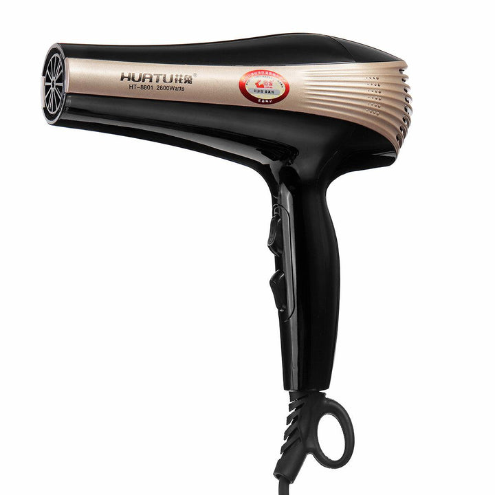 HUATU HT-8801 2400W 220V Hair Dryer AC Motor 2 Heat Speed 3 Tempreture Setting for Professional Hair Salon - MRSLM