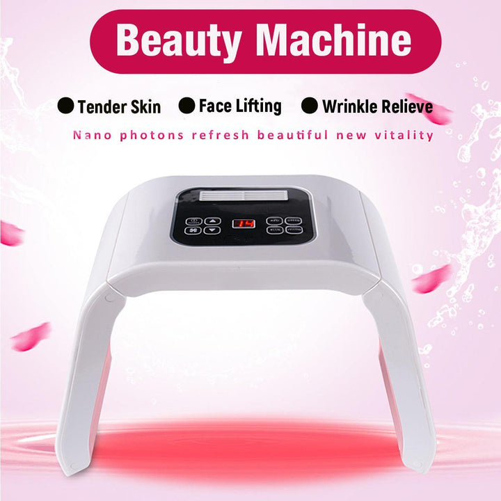 7 Color LED Light Therapy Skin Rejuvenation PDT Anti-aging Facial Beauty Machine - MRSLM