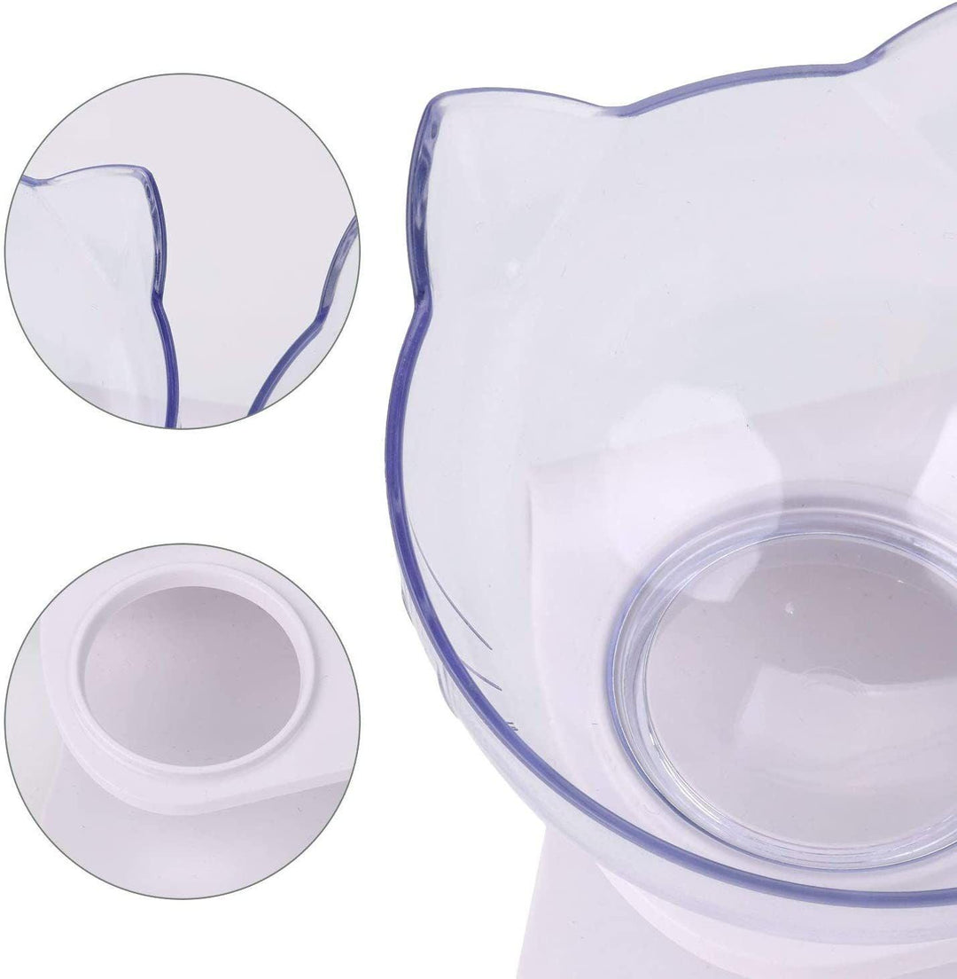 Non-Slip Cat Bowls with Raised Stand - MRSLM