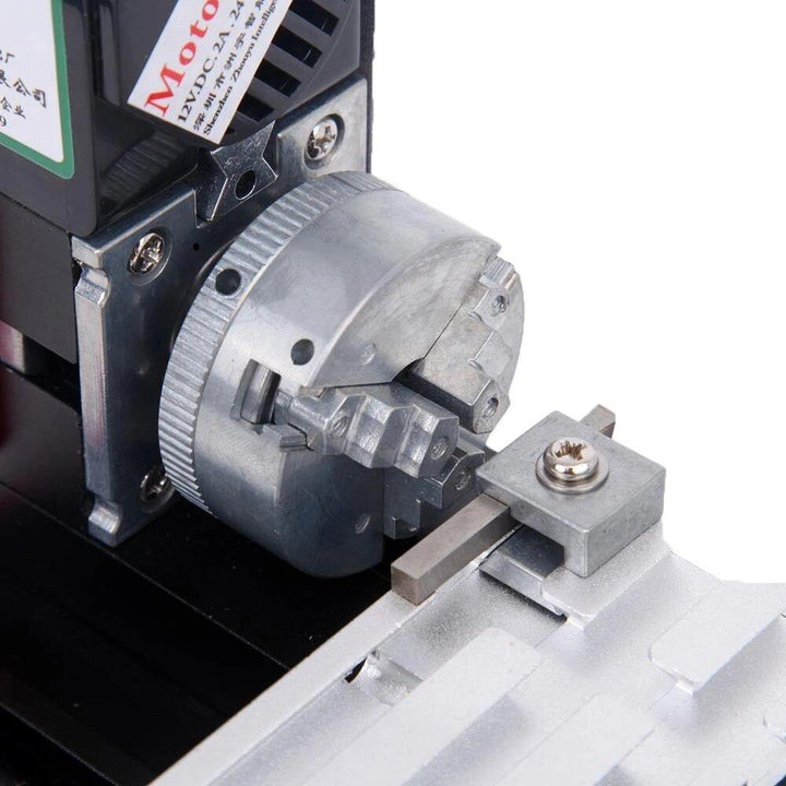 24W Metal Mini Lathe Machine Lathe DIY Milling Machine Woodworking - MRSLM