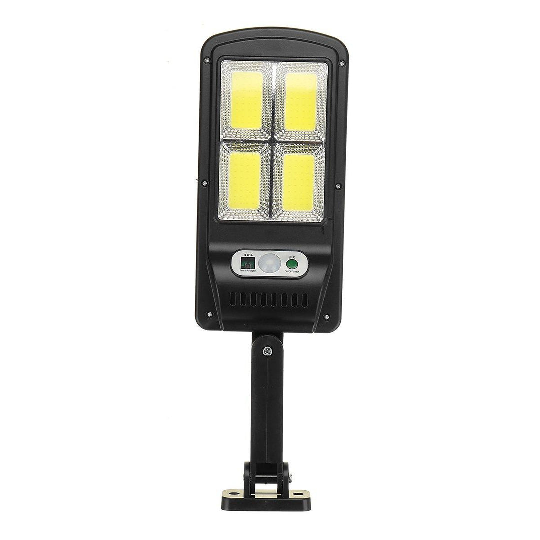 500-1000W COB LED Solar Powered Wall Street Light PIR Motion Garden Lamp Remote - MRSLM