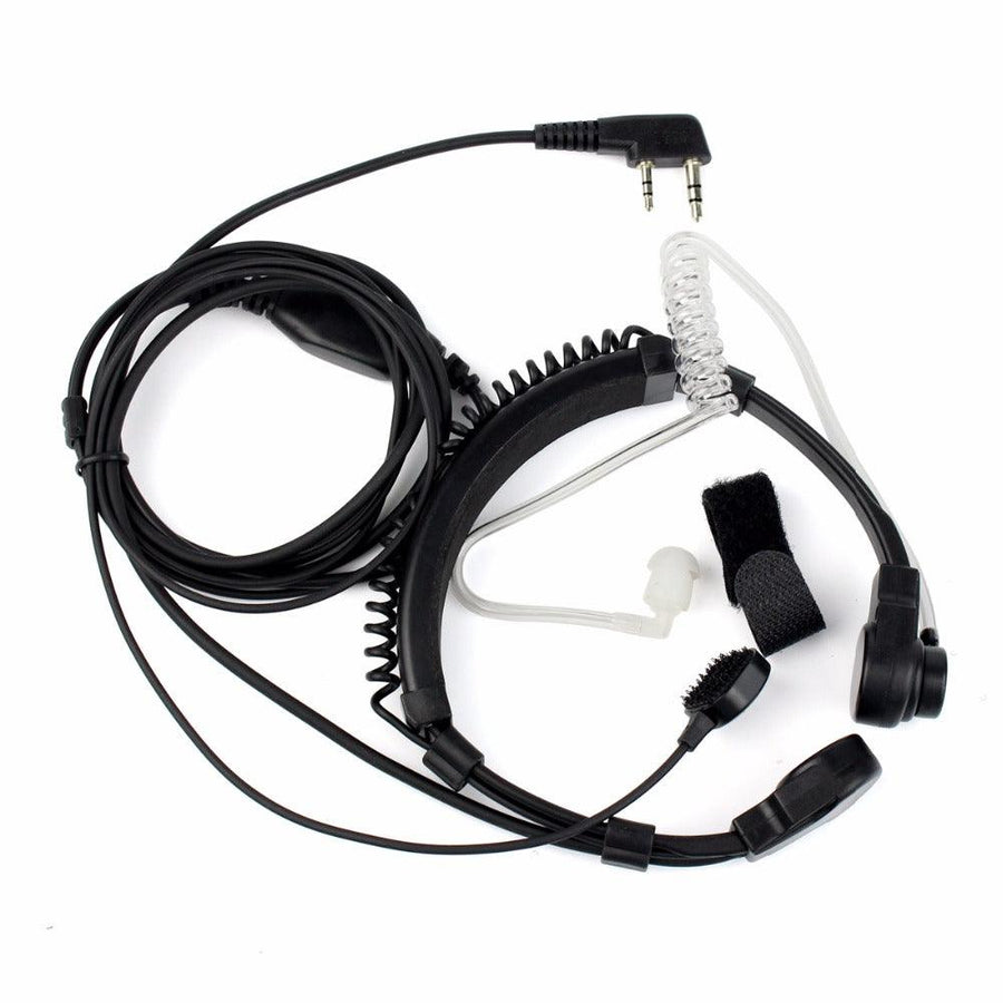 Retevis 2 Pin Throat Walkie Talkie Accessories Headset For Baofeng UV 5R Retevis H777 RT5R For Kenwood For TYT Two Way Radio C9026A - MRSLM