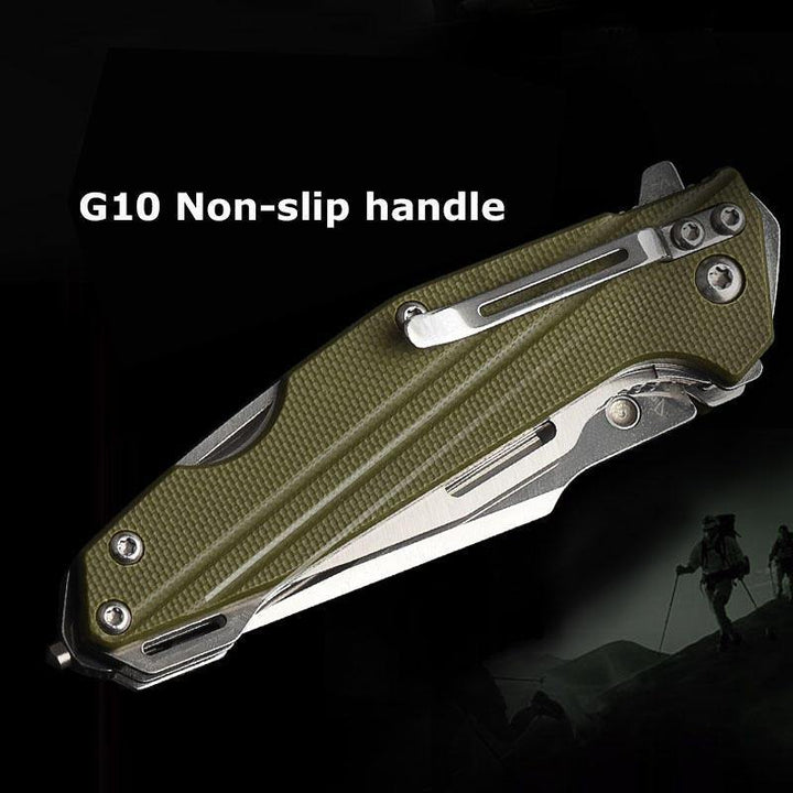 Sanrenmu 7116 Multifunctional Folding Tools Camping Survival Hunting EDC Tools Screwdriver Bottle Opener Rope Cutter - MRSLM