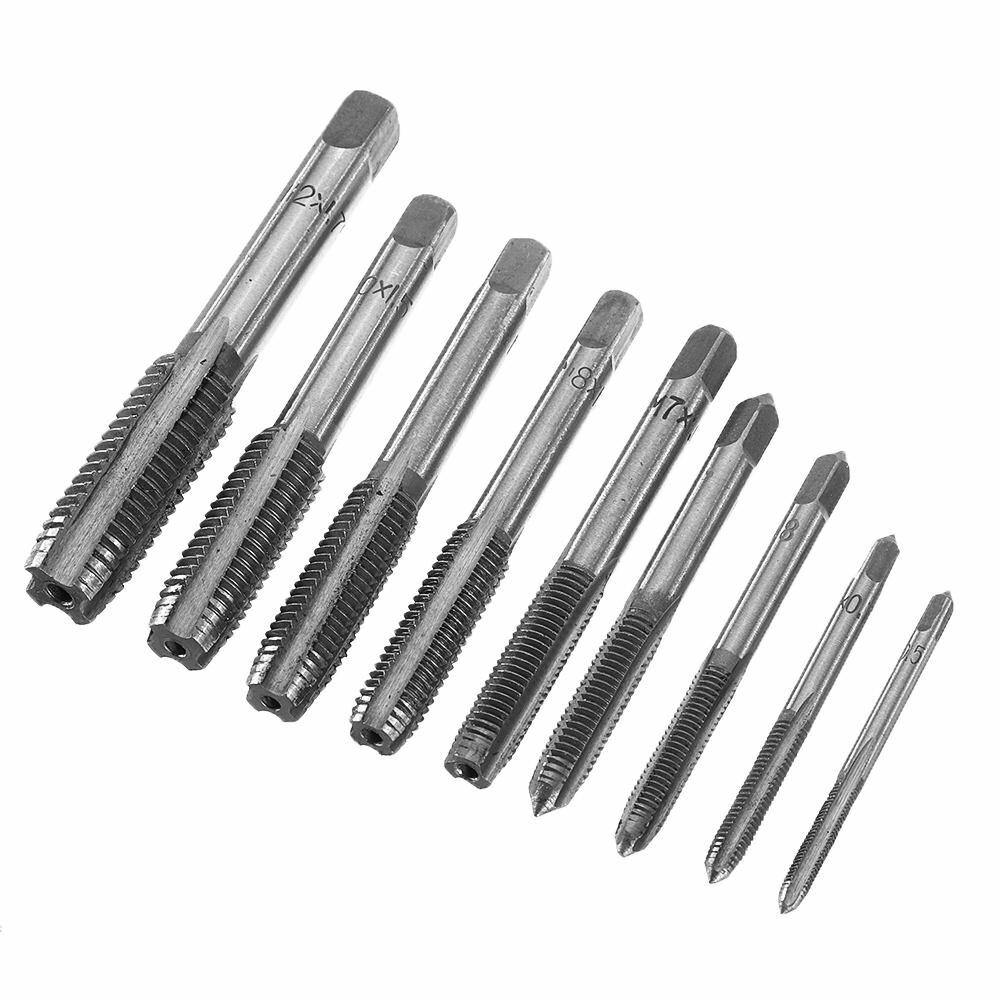 20Pcs M3-M12 Screw Thread Metric Plugs Taps Tap Wrench Die Wrench Set - MRSLM