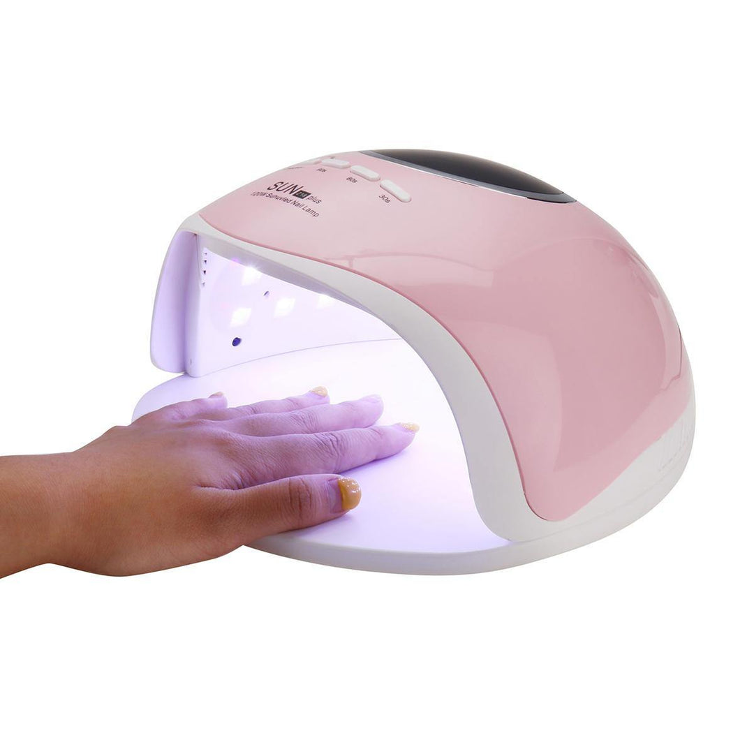 20W LED UV Nail Lamp 42 Leds Nail Dryer For Curing Two Hand UV Lamp Gel Nail Polish with Sensor Timer LCD Display 30/60/90s Dropship - MRSLM