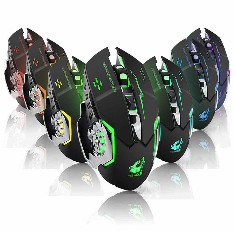 Wireless Silent Gaming Mouse - MRSLM