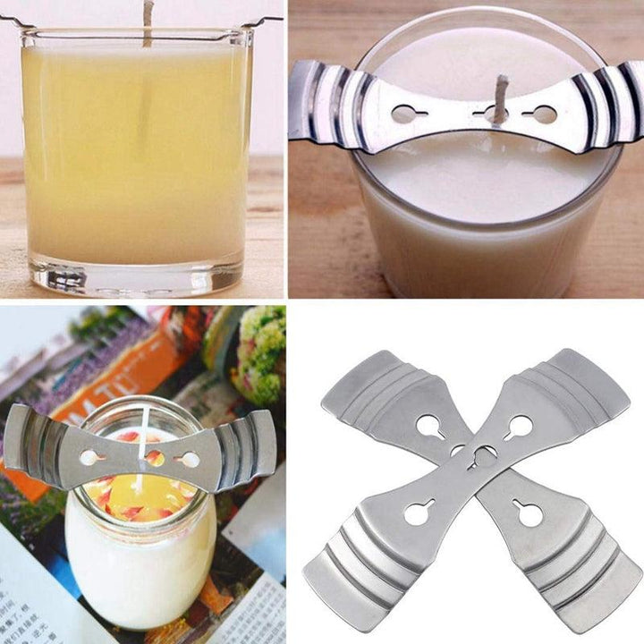 Practical DIY Candle Making Kit Candles Craft Tool Set Pouring Pot Wicks Wax Kit - MRSLM