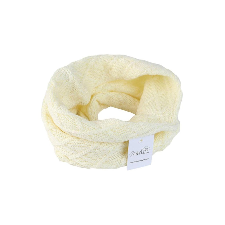 Cream Knit Infinity Scarf for Dogs - MRSLM
