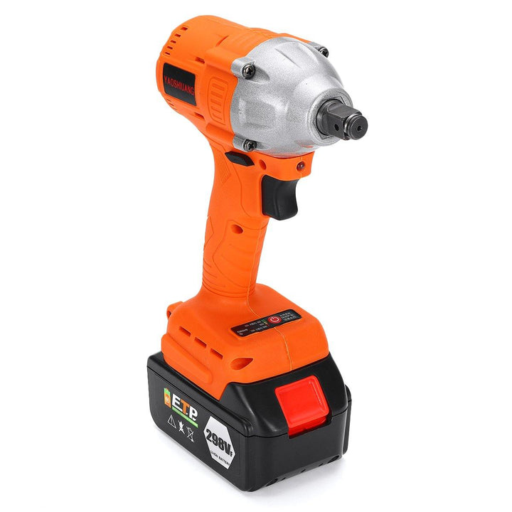 298VF 630N.m Cordless Electric Impact Wrench Power Tool With 2pcs Battery - MRSLM