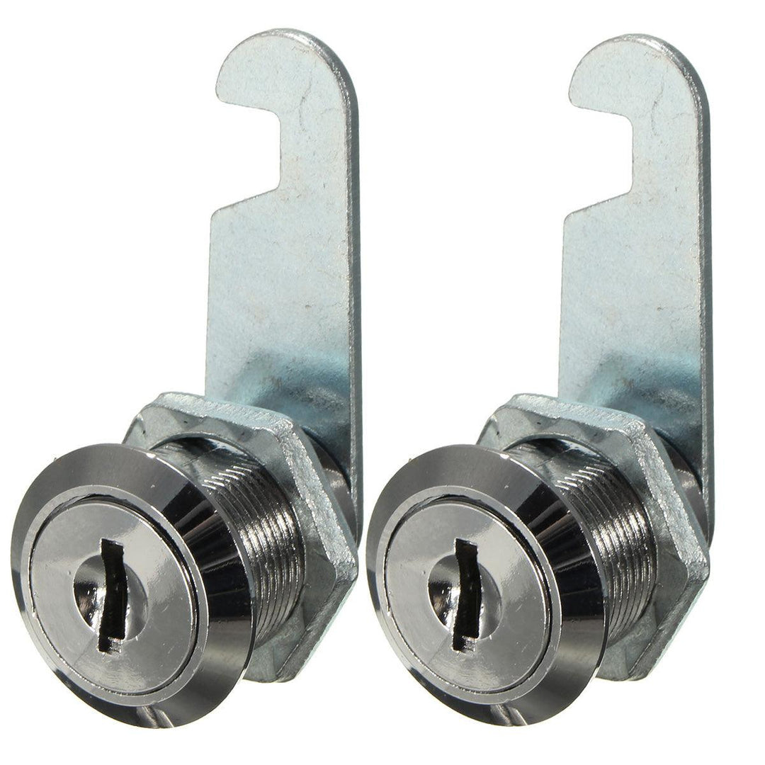 Zinc Alloy Cam Lock Filing Cabinet Mail Box Drawer Cupboard Locker with Two Keys 16mm/ 20mm - MRSLM