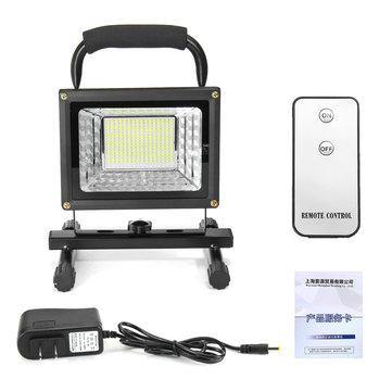 900W 256 LED Portable Rechargeable Flood Spot Light Lawn Work Camping Flash Lamp Outdoor - MRSLM