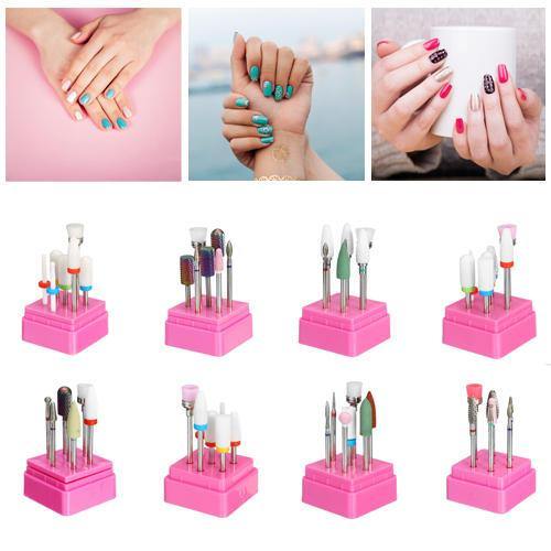 7Pcs Nail Polishing Set Nail Drill Machine - MRSLM