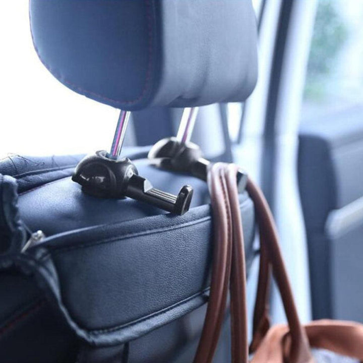 Plastic Car Headrest Bag Hook - MRSLM