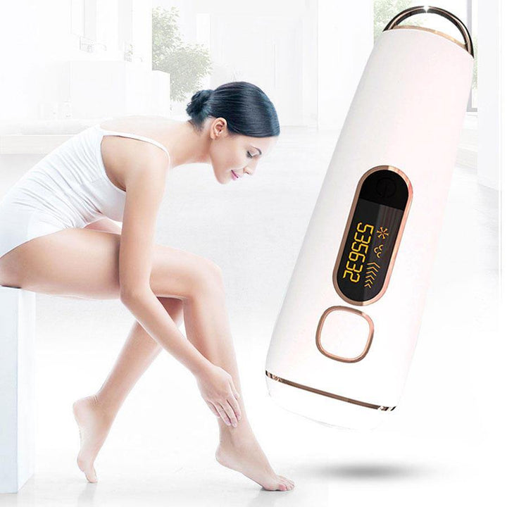 Epilator Laser Hair Removal Device LCD Screen 500,000 Flashes IPL Laser Hair Removal With Glasses Five Settings - MRSLM