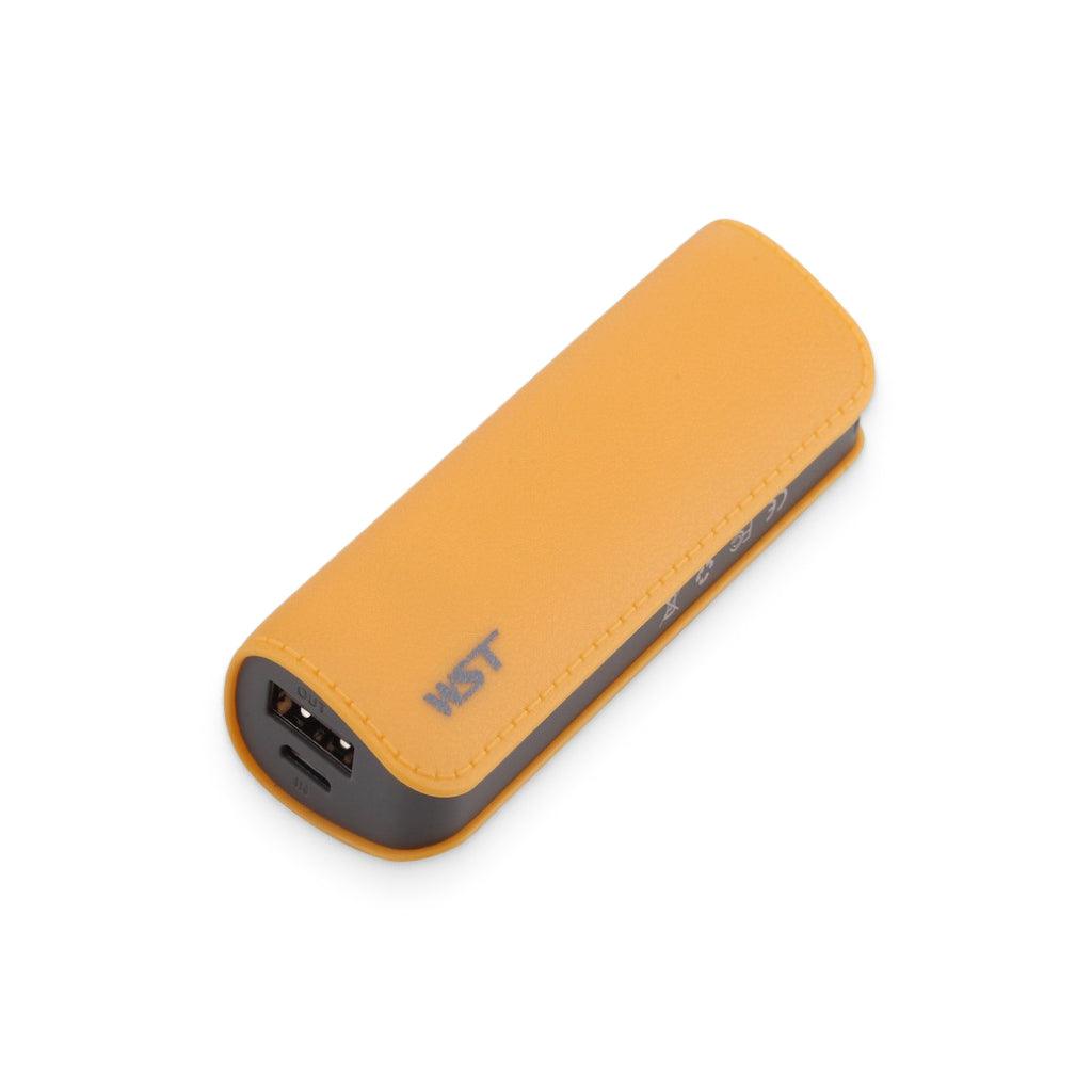 Yellow Leather-Surface 2600mAh Power Bank - MRSLM