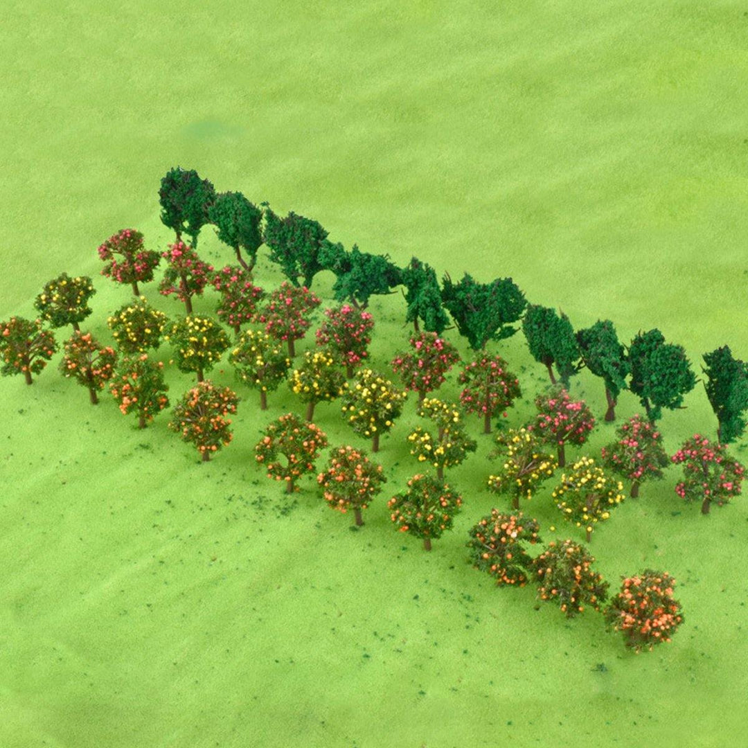 40PCS Tree Model DIY Building Sand Table Landscape Modelling Material - MRSLM