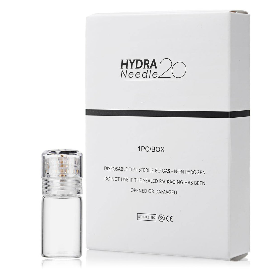 Hydra 20 Titanium Microneedle Applicator Bottle Reusable Derma Stamp Mesotherapy - MRSLM