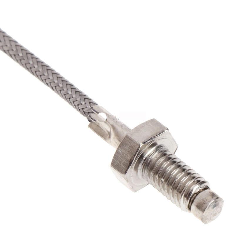 Thread M6 Screw Probe Temperature Sensor Thermocouple K Type Cable 2M 0-600 Degree - MRSLM