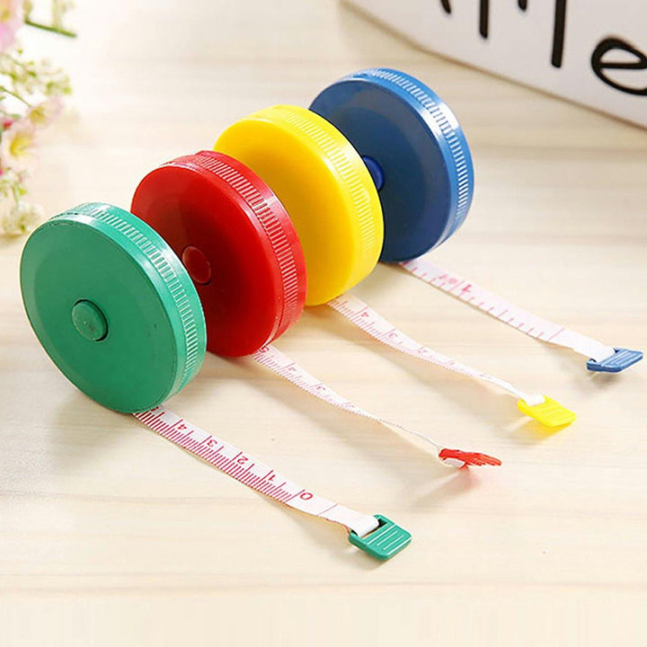 Portable 1.5M Auto Mini Retractable Ruler Measure Tape Sewing Cloth Tailor Body - MRSLM