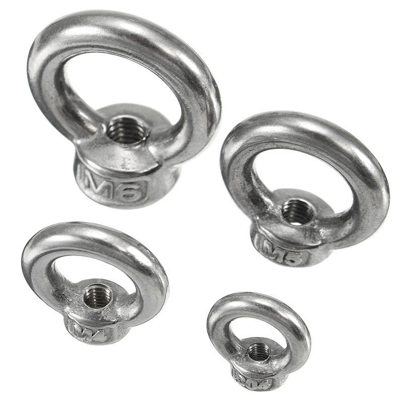 M3 M4 M5 M6 Ring Shape Lifting Eye Nut Female 304 Stainless Steel Eye Nut - MRSLM