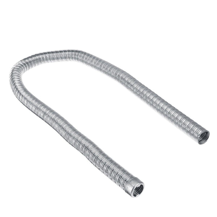 100cm ID24mm Stainless Steel Air Diesel Exhaust Pipe With Cap For Webasto Heater - MRSLM