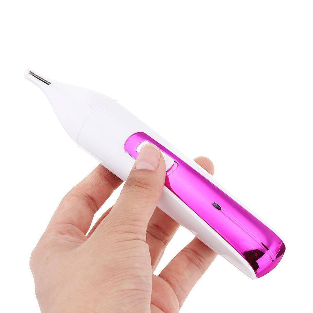 Protable Electric Eyebrow Trimmer Razor USB Rechargeable Hair Remover Multi-Function Facial Face Eyebrow Shaving Tool Epilator - MRSLM