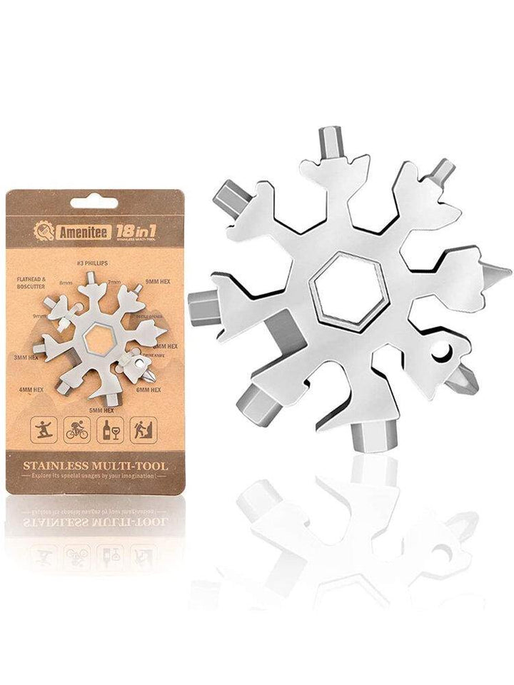 Multifunctional EDC Octagonal Snowflake Wrenches Multi Purpose Octagonal Snowflake Wrench - MRSLM