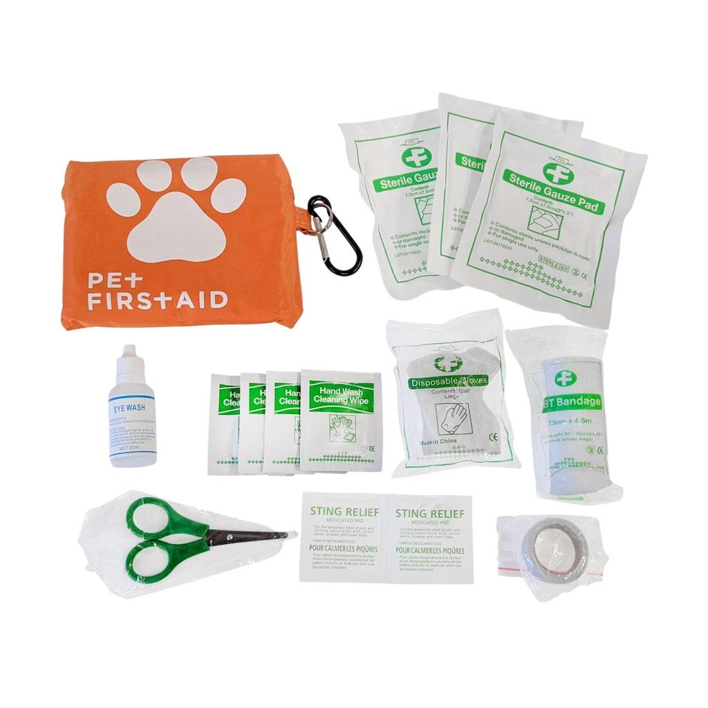 19pc Pet First Aid Travel Kit - MRSLM