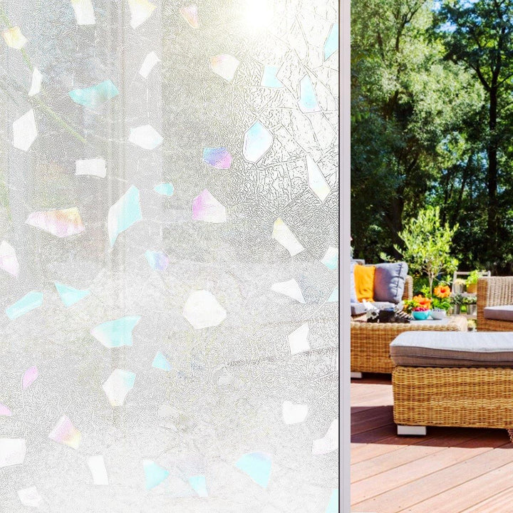 23''X47'' Window Film Glass Sticker PVC Frosted Privacy Screen Decor Home - MRSLM