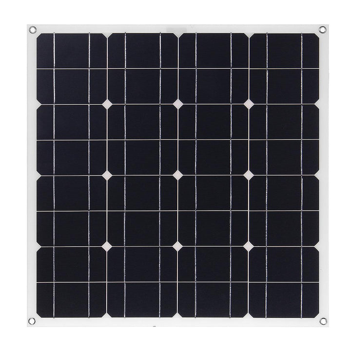 150W 18V Mono Solar Panel USB 12V/5V DC Monocrystalline Flexible Solar Charger For Car RV Boat Battery Charger Waterproof - MRSLM